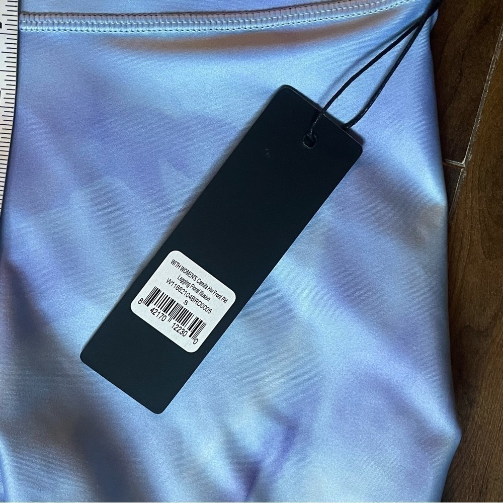 NWT | Wear it to Heart | Blue and White Design Leggings | S - Picture 5 of 8